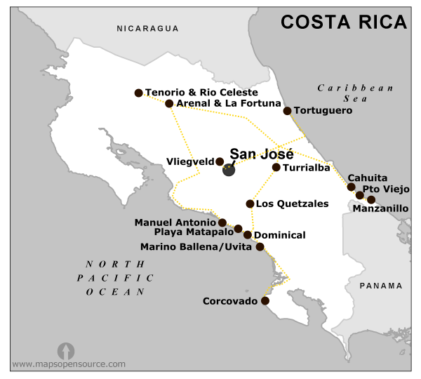 route highlights costa rica in luxe